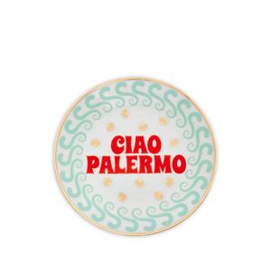 Тарелка с принтом Ciao Palermo