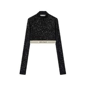 Топ Essential L/S с пайетками и логотипом