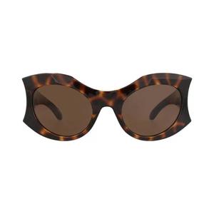 Balenciaga Cat Eye-Frame Bio Injection Солнцезащитные очки 'Havana/Brown'