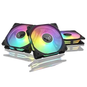 ASUS TUF Gaming TR120 ARGB REVERSE 120mm обратный вентилятор - Black (Triple Pack)