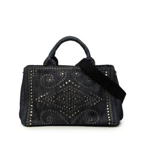 2010-2026 Denim Canapa Bijoux and Grommet Tote сатчел