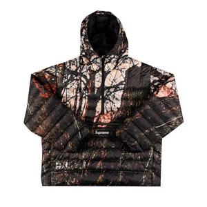 Пуховики Supreme Micro Down Half Zip Hooded Pullover 'Woods'