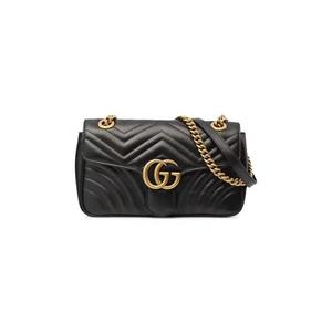 Сумки через плечо Gucci GG Marmont Small Matelassé Shoulder Bag 'Black'
