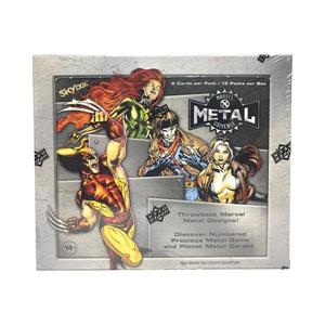 Коллекционные карточки 2020-21 Upper Deck Marvel X-Men Metal Universe Hobby Box