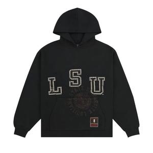 Худи Cactus Jack by Travis Scott x Mitchell & Ness Louisiana State University Hoodie 'Black'