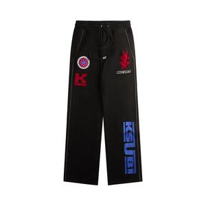Спортивные штаны Ksubi Zoom Synthesis Trak Pant 'Чёрный глянец'