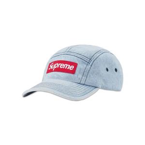 Кепки Supreme Denim Camp Cap 'Вымытый синий'