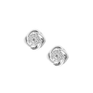 TOMEI Серьги, бриллианты, белое золото 750/18K