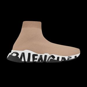 Кроссовки Balenciaga Speed Кроссовок 'Midsole Graffiti - Бежевый'