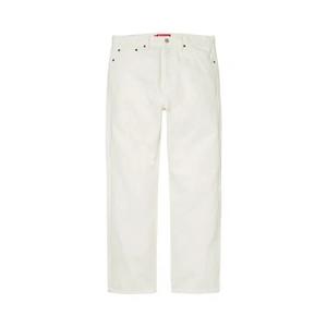 Джинсы Supreme Slim Straight Selvedge Jean 'White'