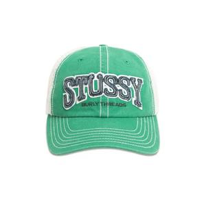 Кепка Stussy Mid-Depth Burly Threads Trucker 'Green'