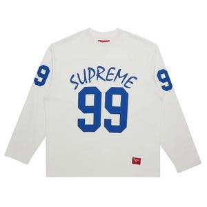 Футболки с длинным рукавом Supreme 99 Long-Sleeve Football Top 'Камень'