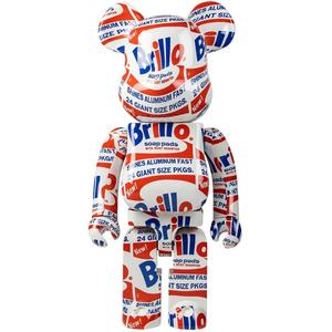 Фигурка Brillo BE@RBRICK из коллаборации с Andy Warhol