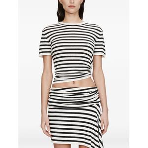 Трикотажный топ Stripe Knit Ruched Orbit