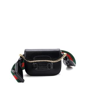 Сумка через плечо Horsebit 1955 Flap Wallet with Strap Leather