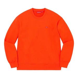 Свитеры Supreme Small Box Crewneck 'Ярко-оранжевый'