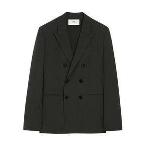 Двубортный шерстяной пиджак