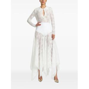 Платье макси асимметричного кроя