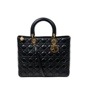 Стеганая сумка на плечо Lady Dior