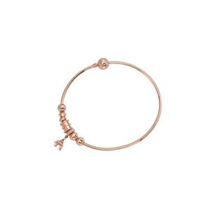 LITZ 18K розовое золото браслет OM-OBX0028LHS