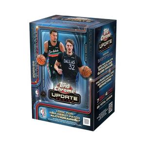 Спортивные карточки 2025-26 Topps Chrome Updates Basketball Blaster Box