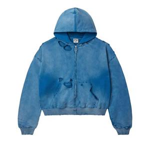 Толстовки на молнии Vale Forever Ocean Destroyer Zip Up Hoodie 'Ocean'