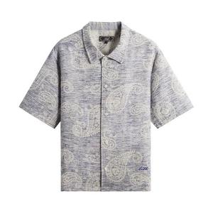 Рубашки на пуговицах Kith Heathered Paisley Torin Shirt 'Light Indigo'