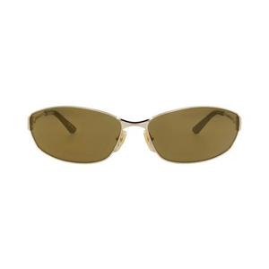Солнцезащитные очки Balenciaga Square-Frame Metal 'Gold/Bronze'