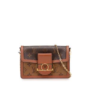 Сумка через плечо Monogram Reverse Dauphine Wallet on Chain (2021-2025 годы)