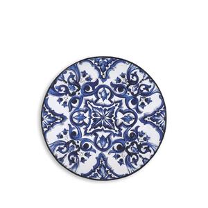 Льняная скатерть с принтом Majolica