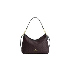 Женская сумка Laurel Shoulder Bag из Signature Canvas цвета орехового дерева CEY95