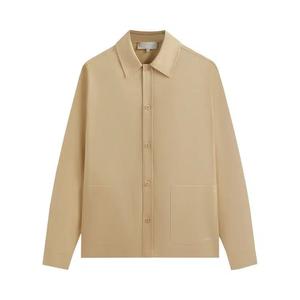 Овершерты Kith Silk Cotton Long-Sleeve Boxy Collar Overshirt 'Arete'