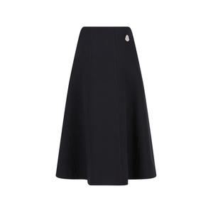 Расклешенная юбка миди из коллаборации с Jil Sander