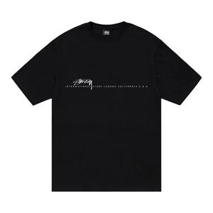 Футболки с коротким рукавом Stussy Smooth 80 Tee 'Black'