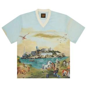 Джерси Corteiz Narnia Football Jersey 'Blue/Cream'