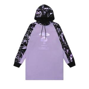 Платья AAPE Camo Print Hoodie Dress 'Фиолетовый/Светлый'