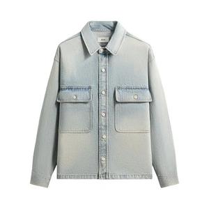 Рубашка на пуговицах Kith Henson Denim Shirt 'Светлый индиго'