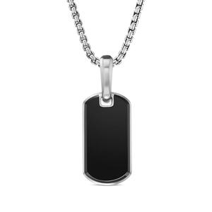 Серебряная подвеска Chevron (21 мм)
