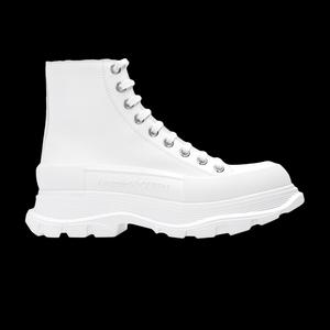 Ботинки Alexander McQueen Wmns Tread Slick Ботинок 'Белый серебристый'