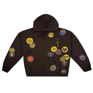 Худи Cactus Jack by Travis Scott x McDonald's Sticker Bomb Hoodie «Brown»