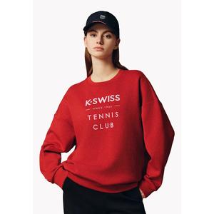 ЖЕНСКАЯ ТОЛСТОВКА С ЛОГОТИПОМ K-SWISS TENNIS CLUB