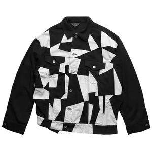 Верхняя одежда Comme des Garçons Black Patchwork Twisted Trucker Jacket 'Black'