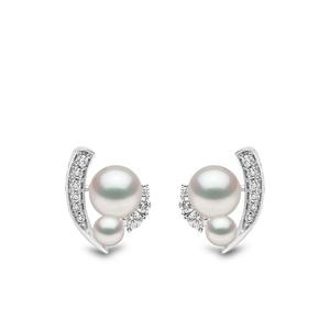 Золотые серьги Trend с бриллиантами
