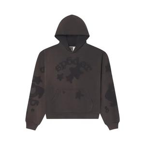 Худи Sp5der Applique Beluga Hoodie 'Granite'