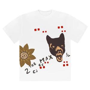Футболки Cactus Jack by Travis Scott Wolf Tee 'White'