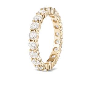 Кольцо Sadie Eternity из желтого золота