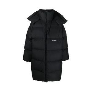 Верхняя одежда Off-White Bounce Hooded Down Long Puffer 'Black'