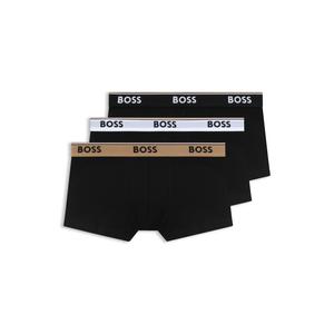 3 штуки трусы с логотипом на поясе - BOSS Bodywear